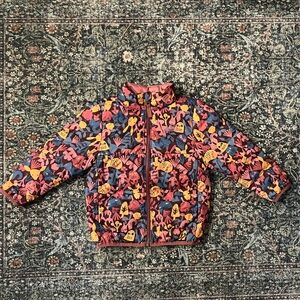 *Like New* REI Co-op Girls’ Reversible 650 Down Jacket - Owl Pattern size 4T